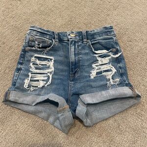 American Eagle High-Rise Jean Shorts